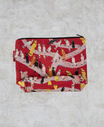 Load image into Gallery viewer, Birds in a Tree Cosmetic Bag (Large)
