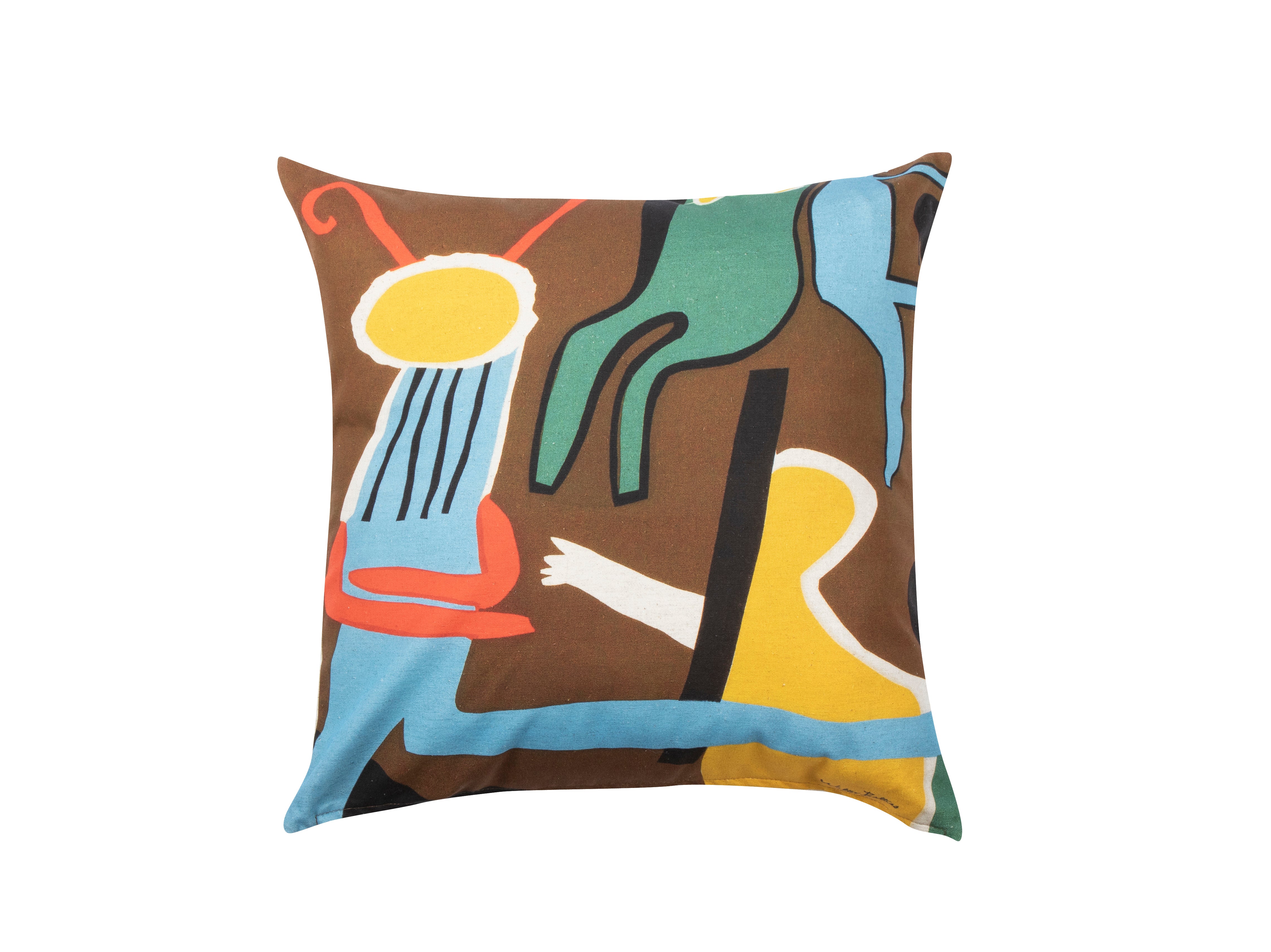 Abstract Figures - Cotton Cushion Cover