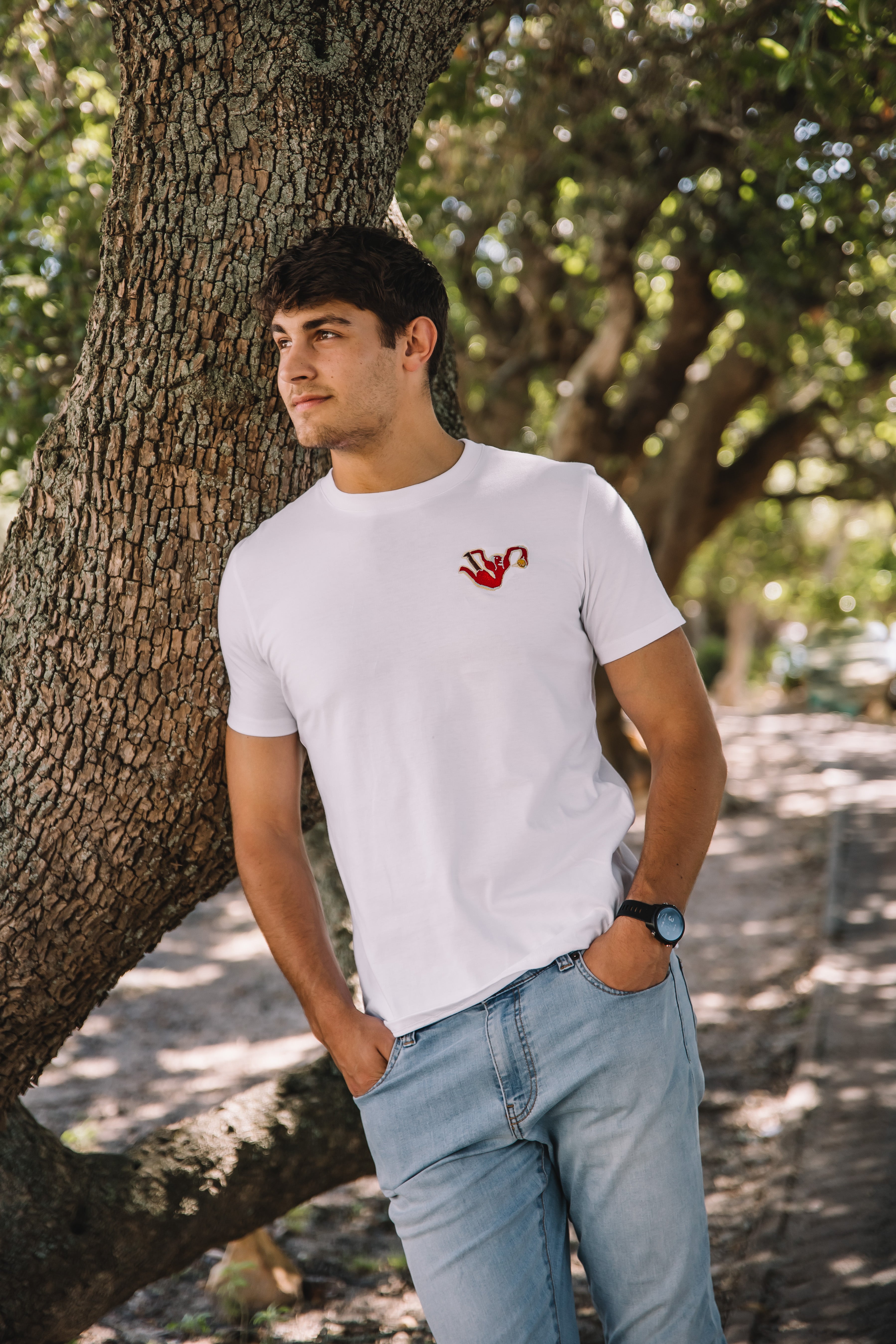 Embroidered DOUBLE SIDED Desert T-Shirt