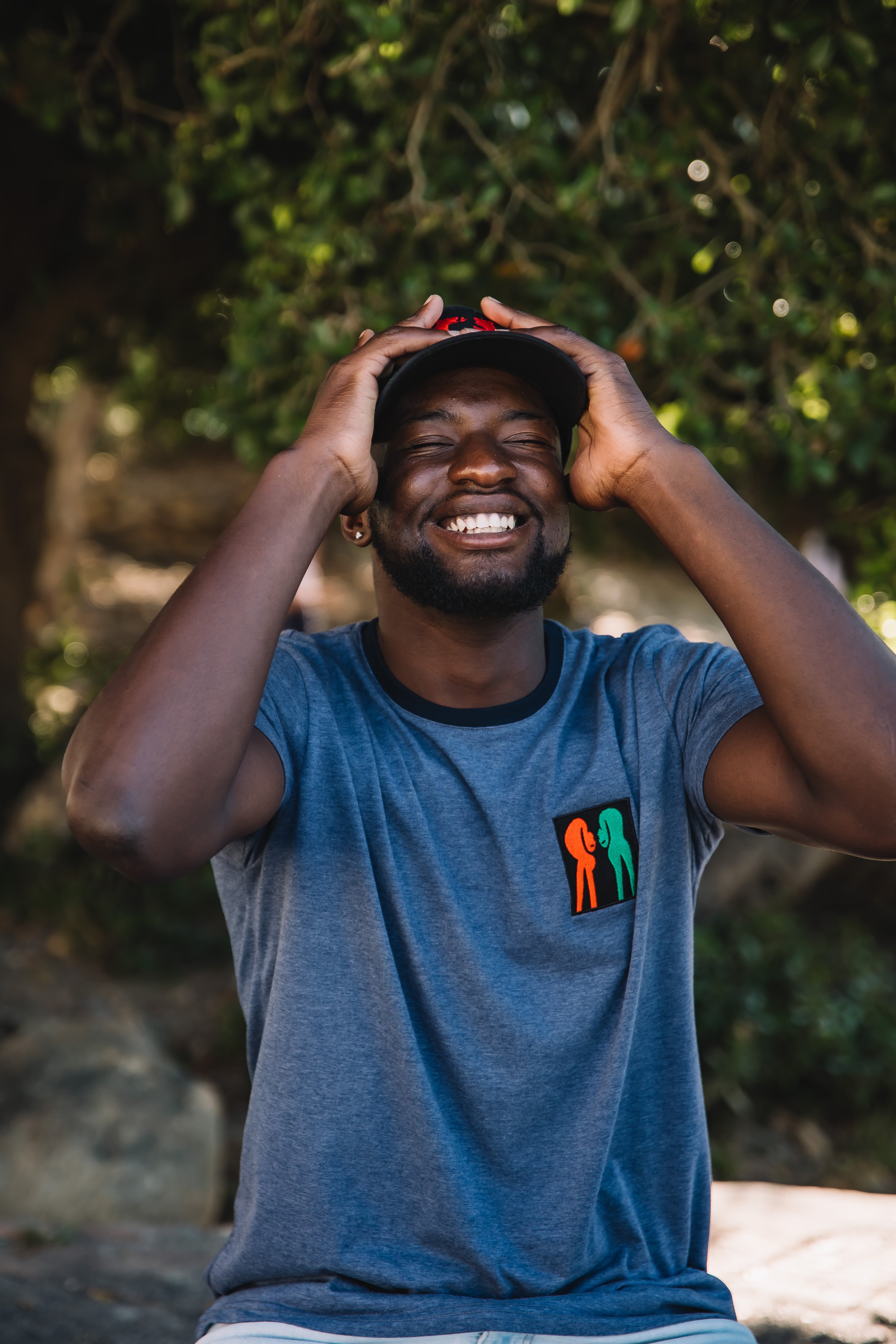 Friends Navy Premium T-Shirt