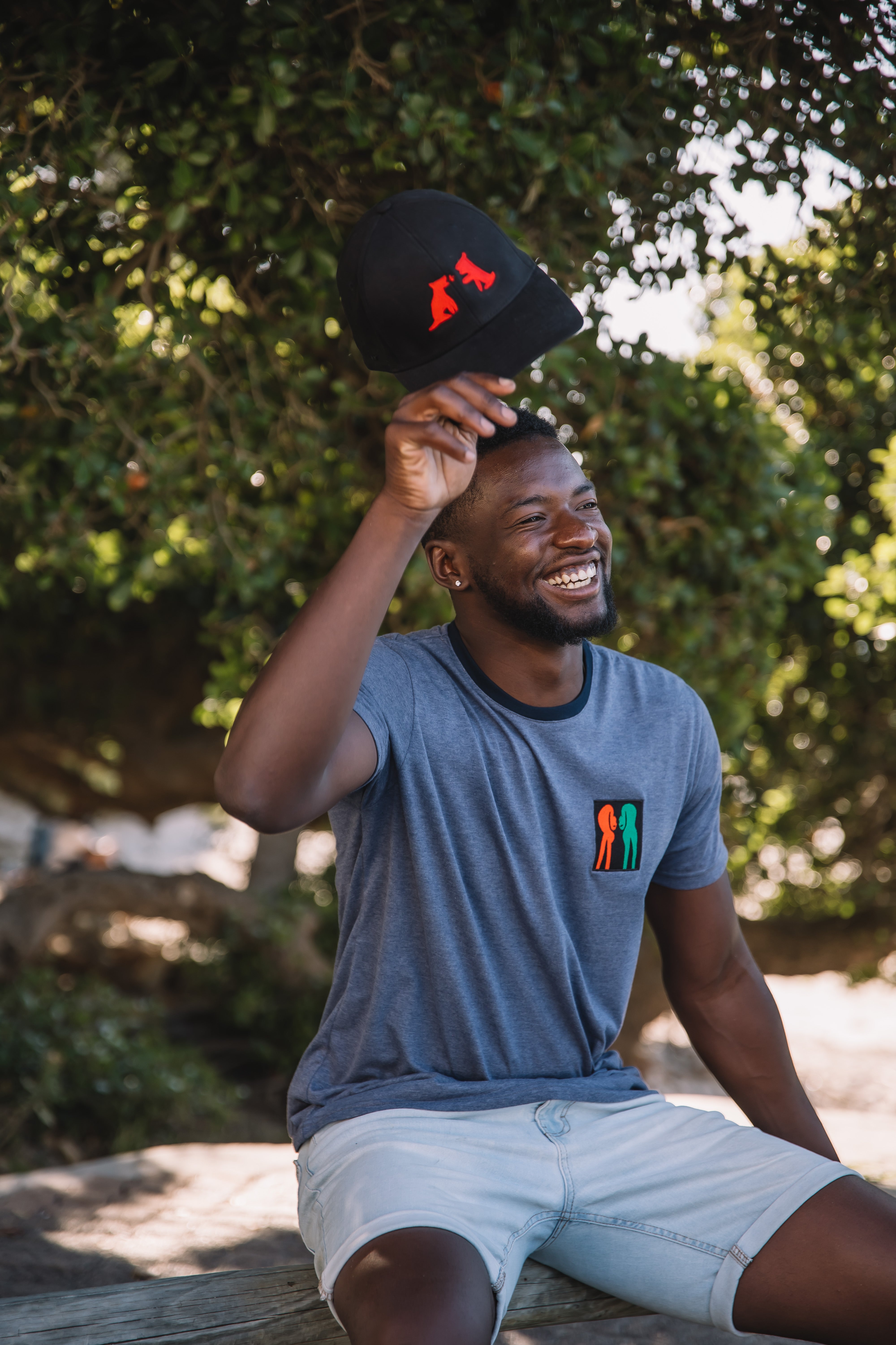 Friends Navy Premium T-Shirt