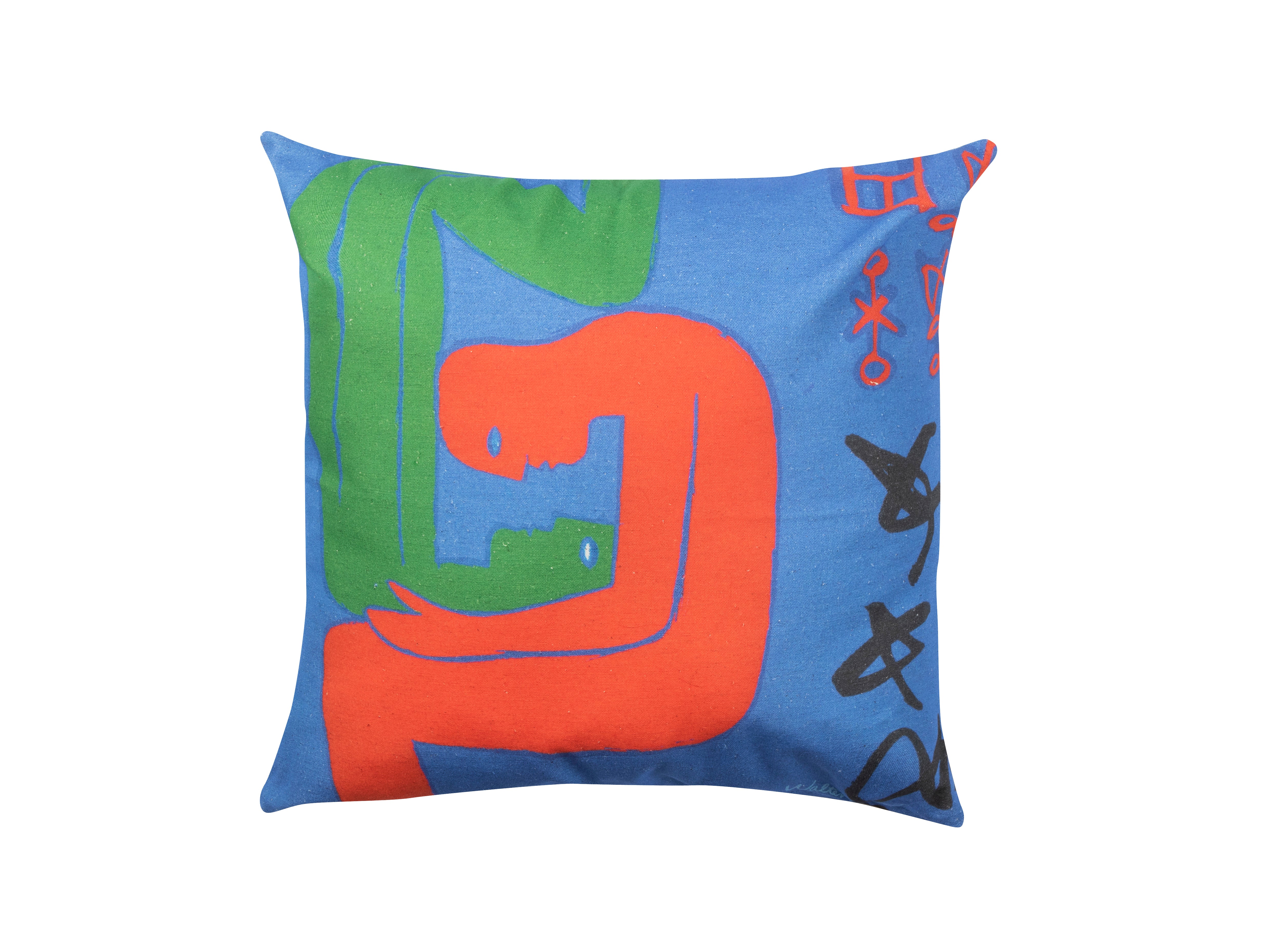 Figures and Characters - Cotton Cushion Cover