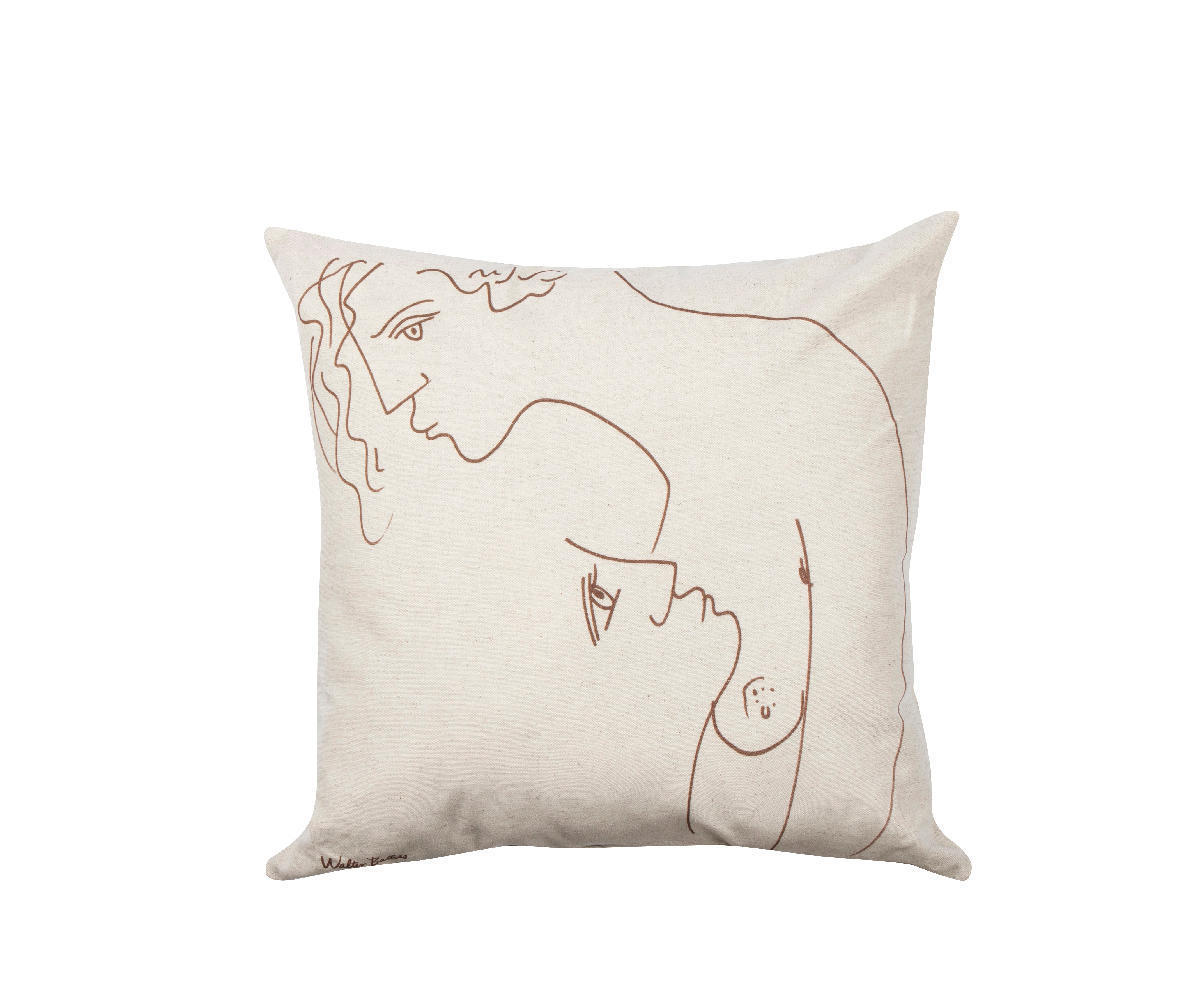 Faces - Cotton Cushion Cover