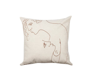 Faces - Cotton Cushion Cover