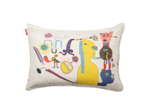 Spring morning cushion cover