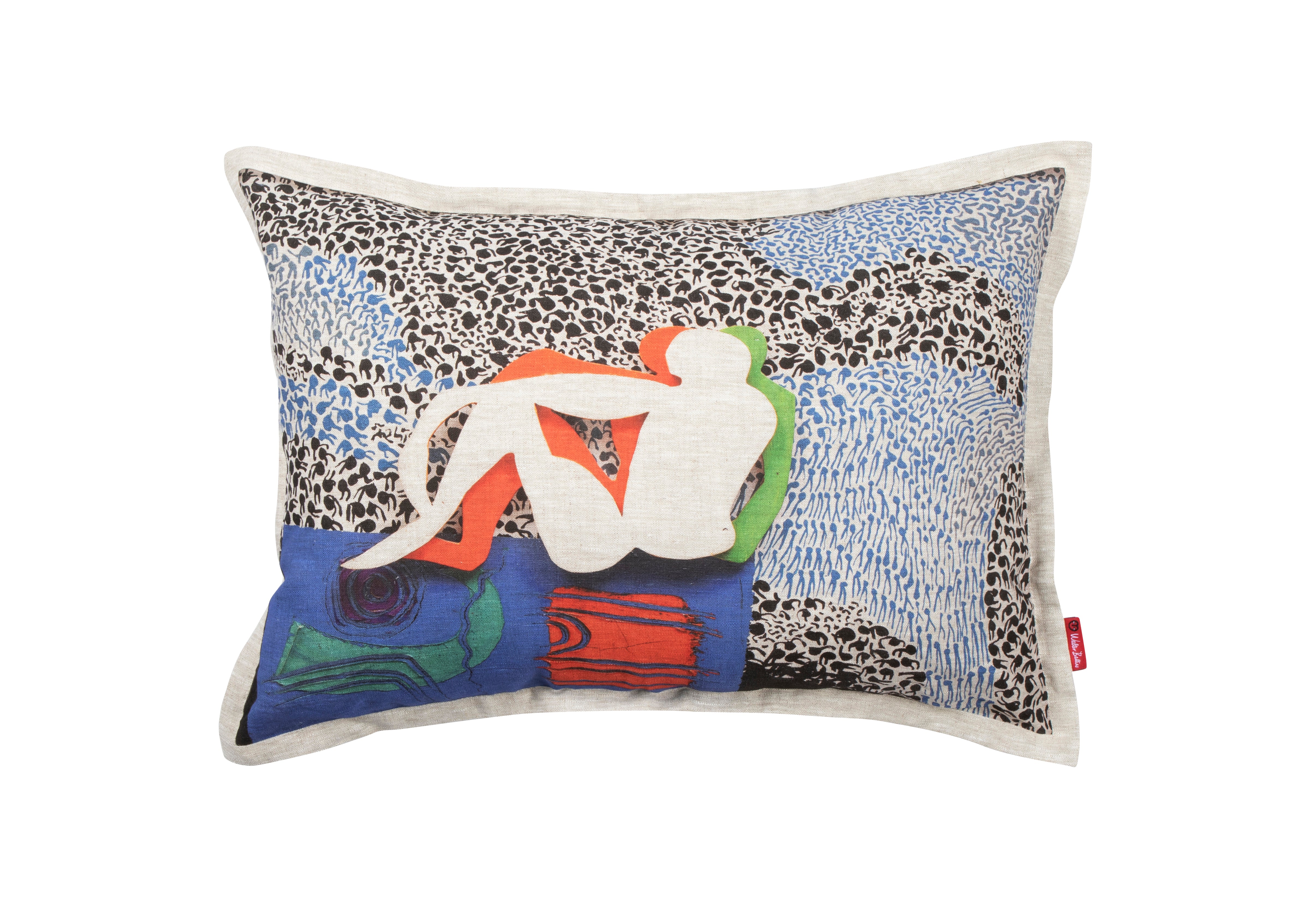 Figure in Three Movements cushion cover