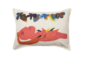 Sleeping man Cushion Cover