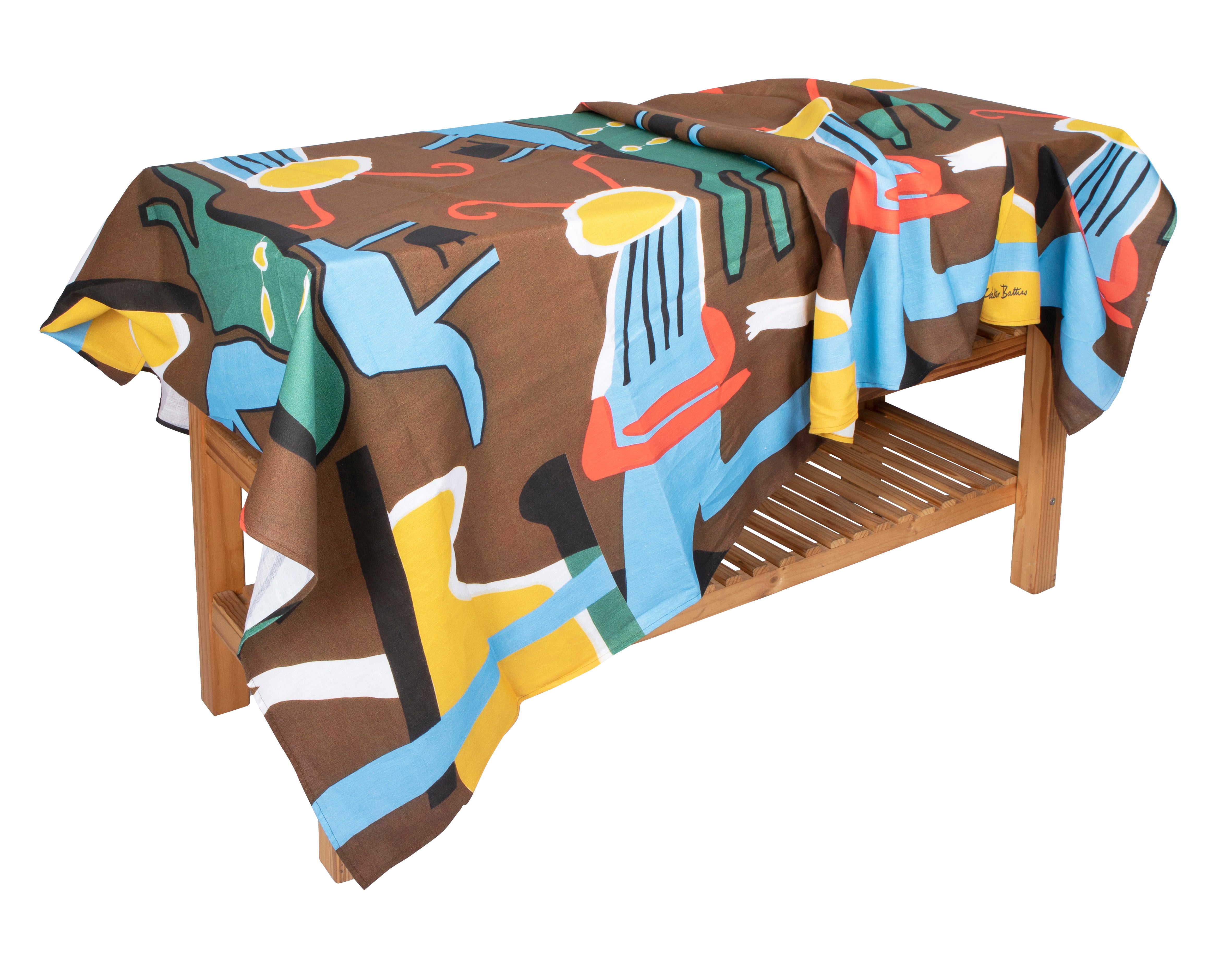 Abstract Figures Tablecloth