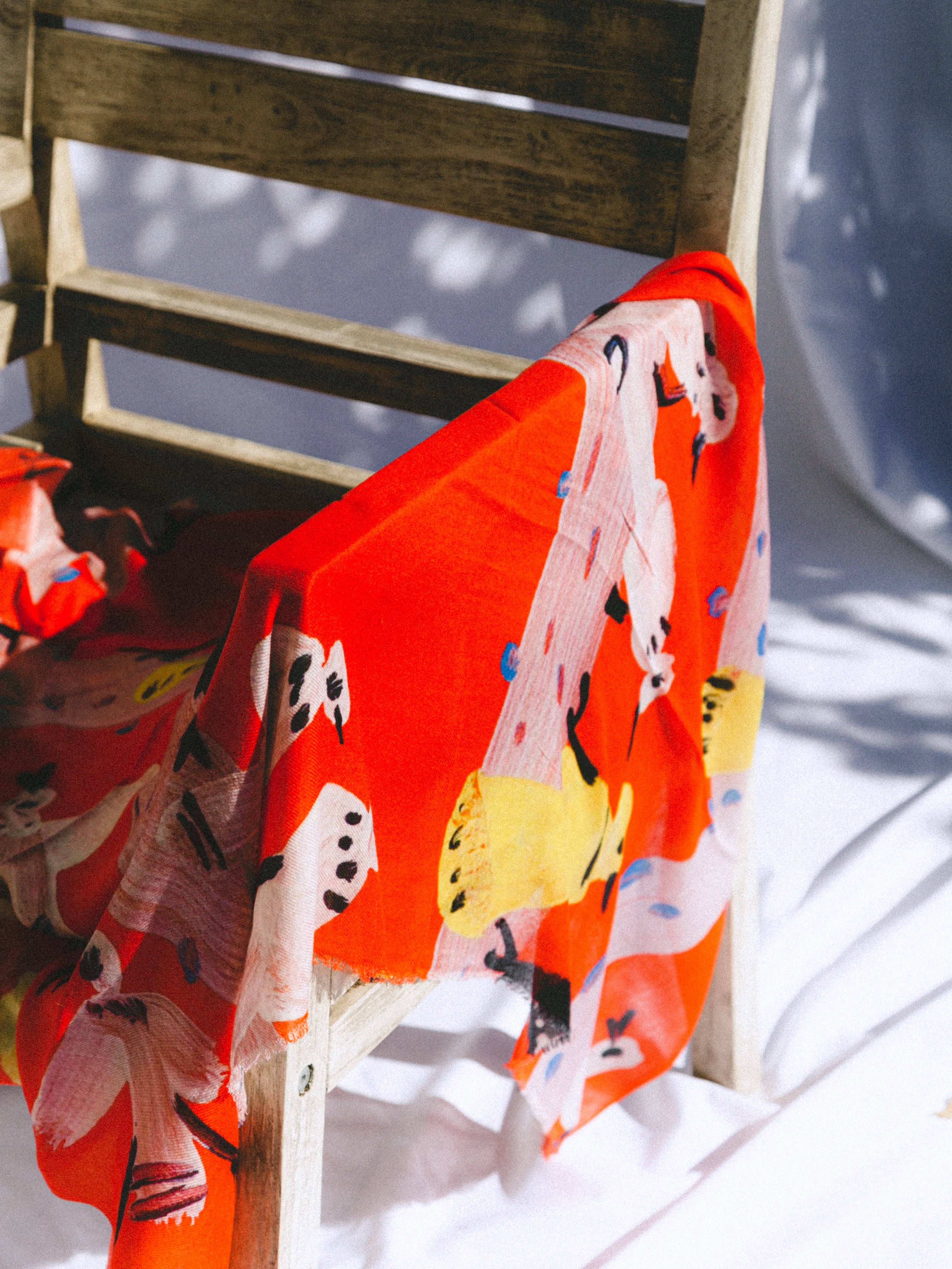 Birds in a Tree cotton sarong