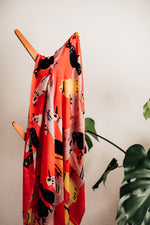 Load image into Gallery viewer, Birds in Tree Modal Cashmere Scarf
