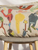 Load image into Gallery viewer, Flying Angel - Linen Cushion Cover
