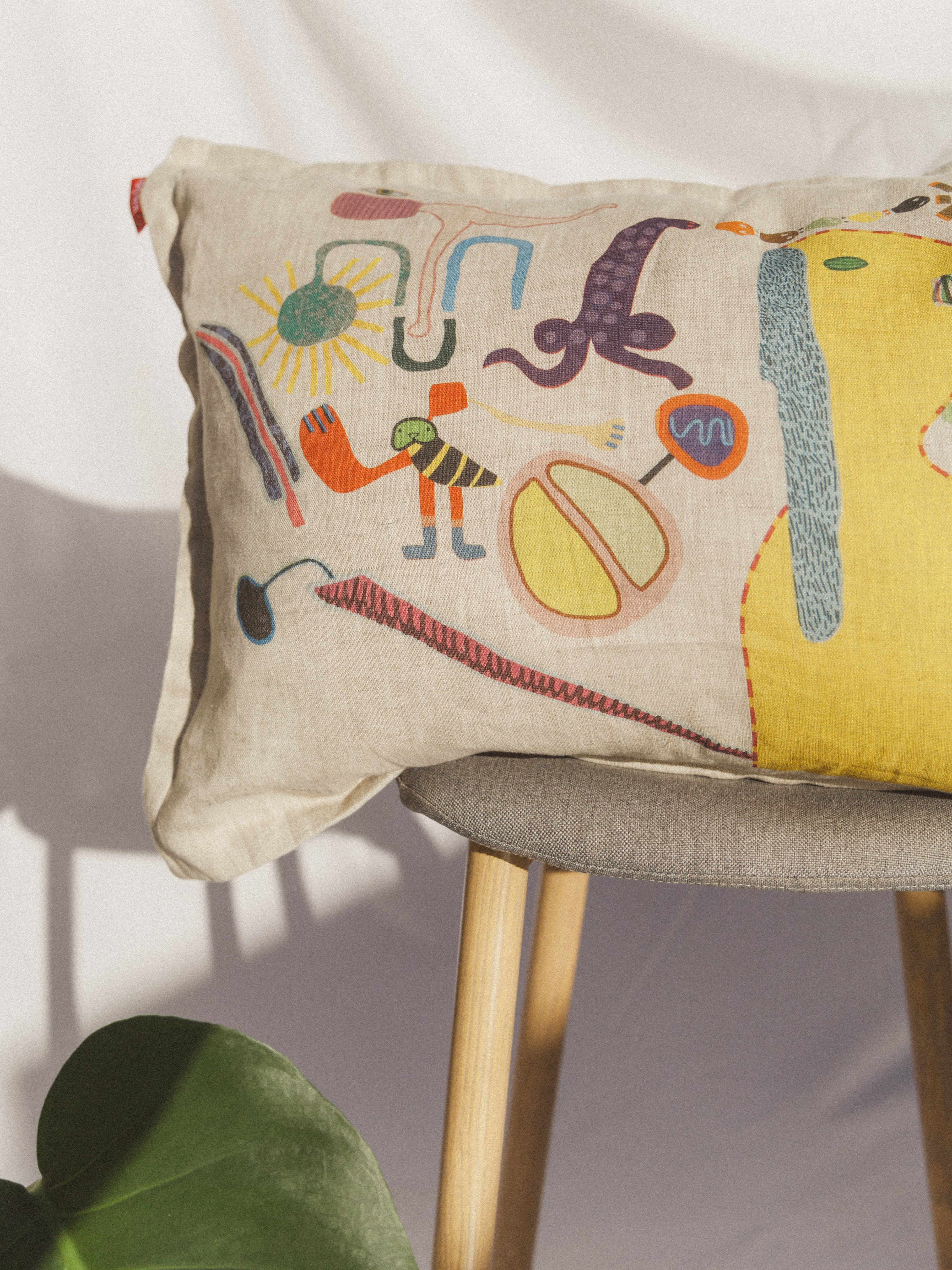 Spring morning cushion cover