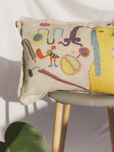 Spring Morning - Linen Cushion Cover