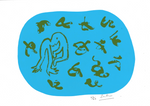 Load image into Gallery viewer, Blue Sketch (Untitled 2)
