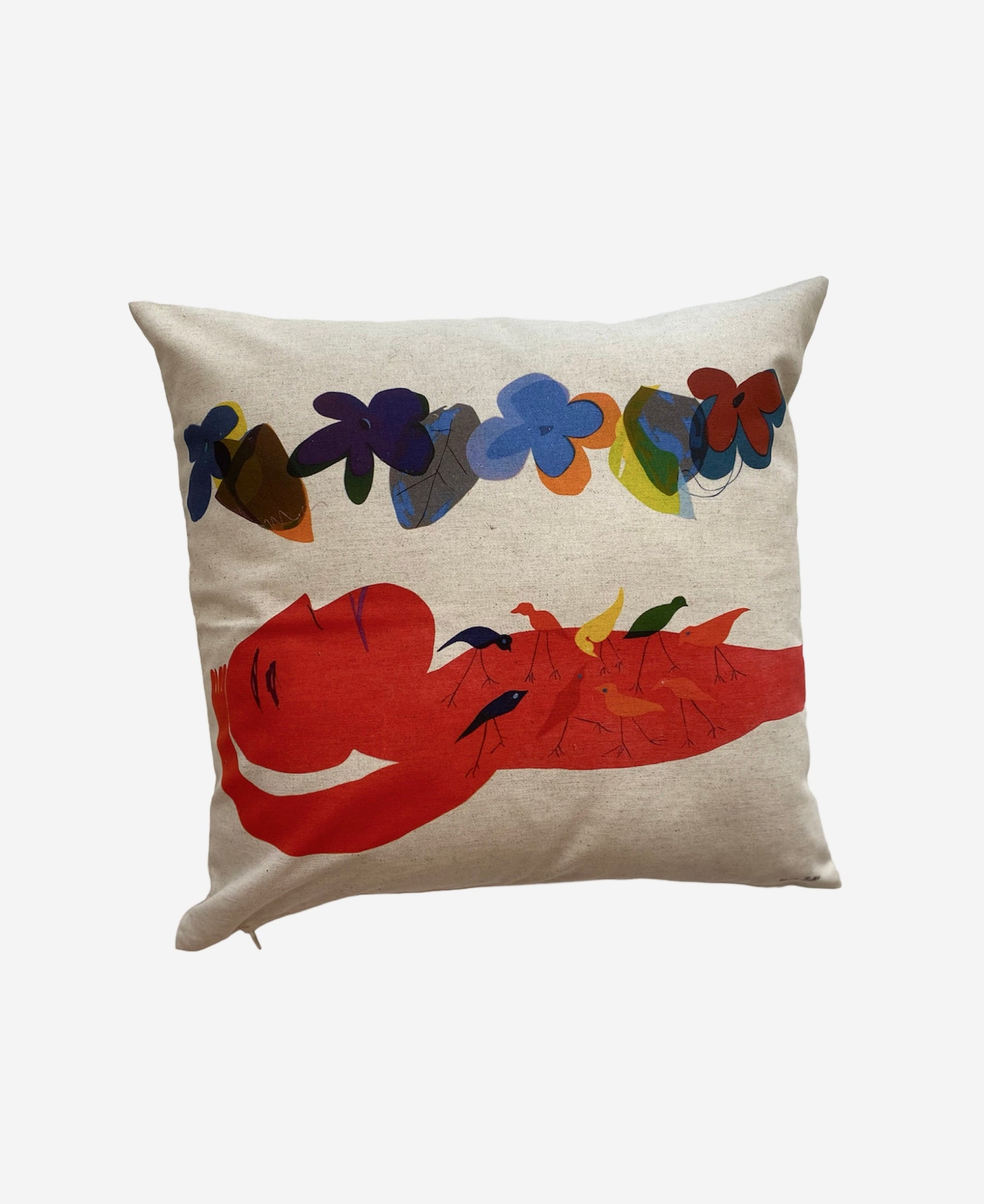 Sleeping Man cushion cover
