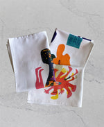 Load image into Gallery viewer, Guinea Fowl Napkin &amp; Dishtowel
