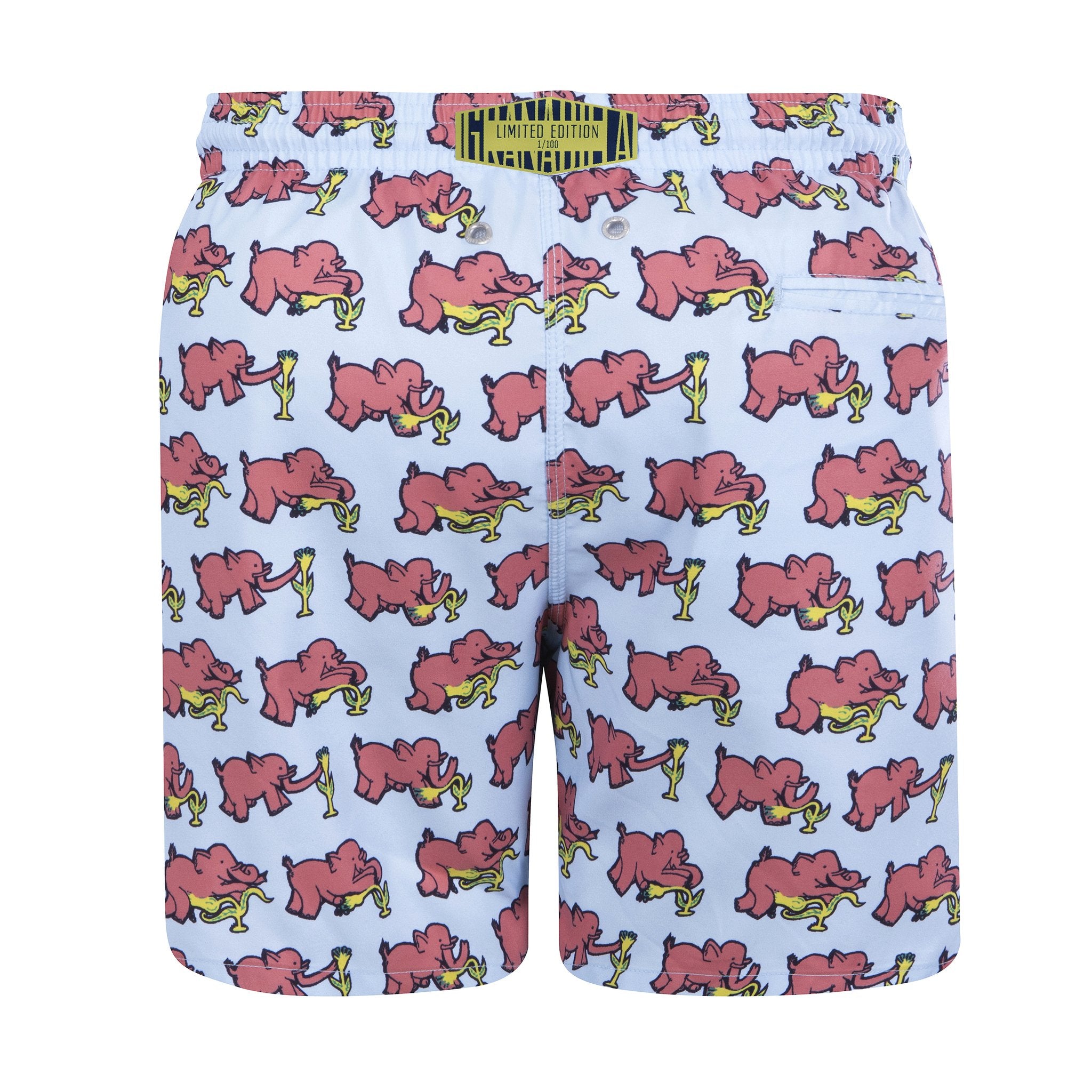 Limited Edition Wally's Wangle by Walter Battiss | Baby Blue / Swim Shorts