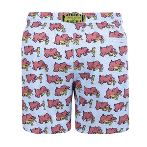 Limited Edition Wally's Wangle by Walter Battiss | Baby Blue / Swim Shorts
